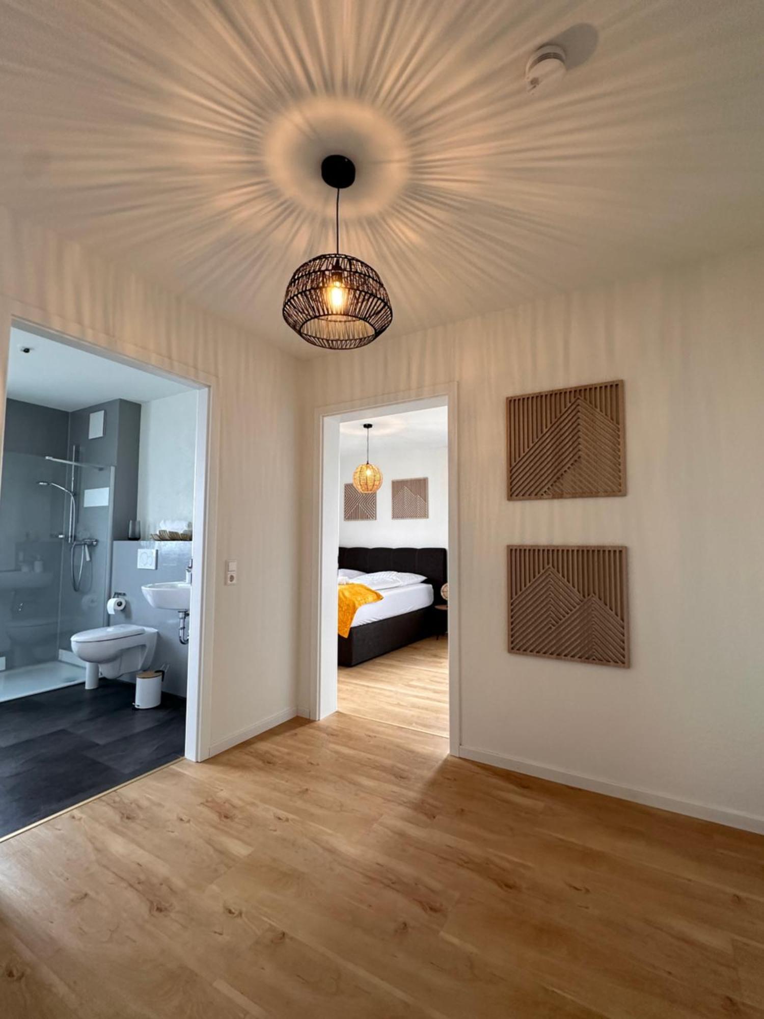 Amao-Sepia I 86Qm I King-Size Beds I Netflix I Privat Balcony I Free Parking I Near Europapark Apartman Rheinhausen Kültér fotó