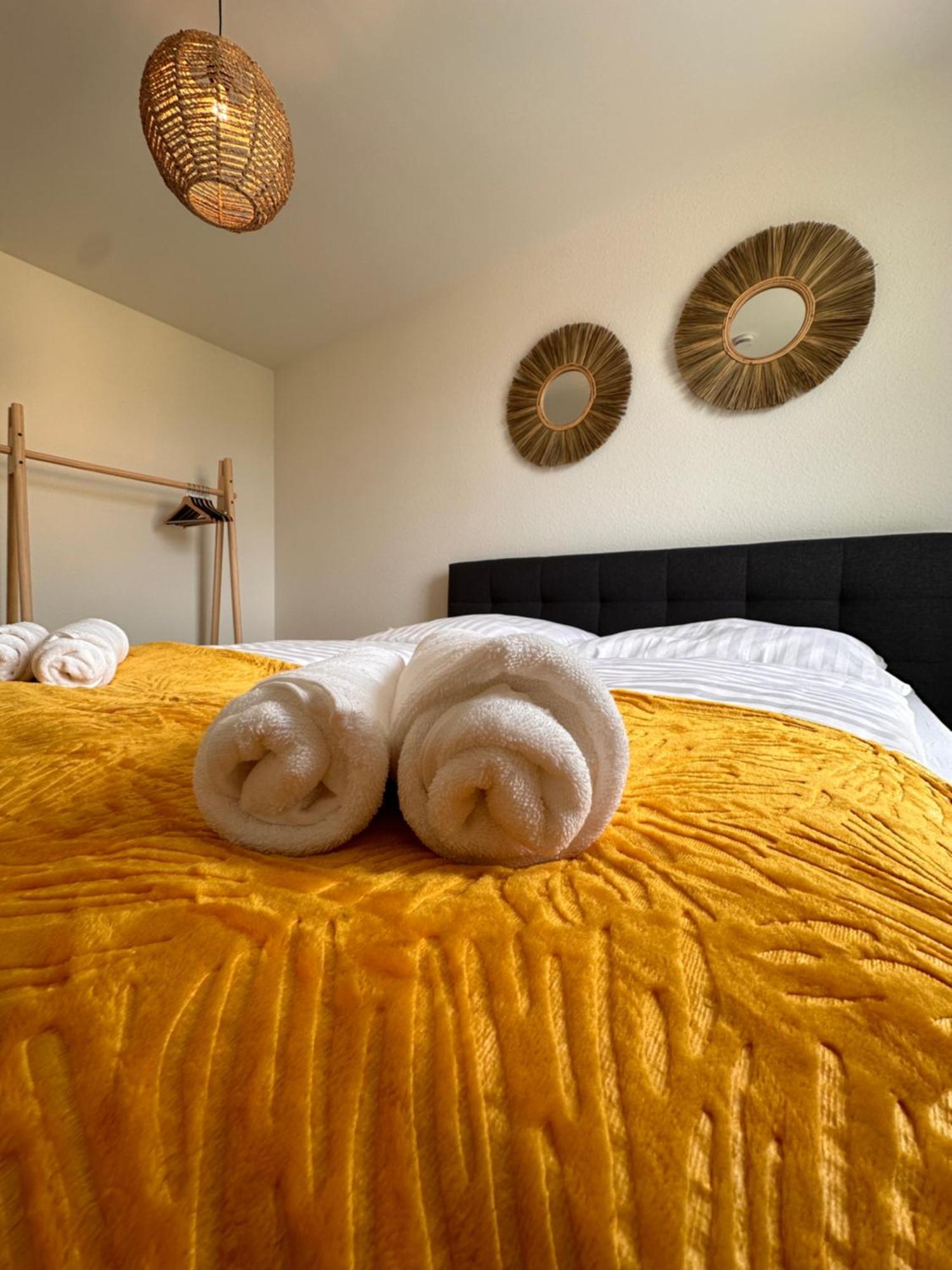 Amao-Sepia I 86Qm I King-Size Beds I Netflix I Privat Balcony I Free Parking I Near Europapark Apartman Rheinhausen Kültér fotó