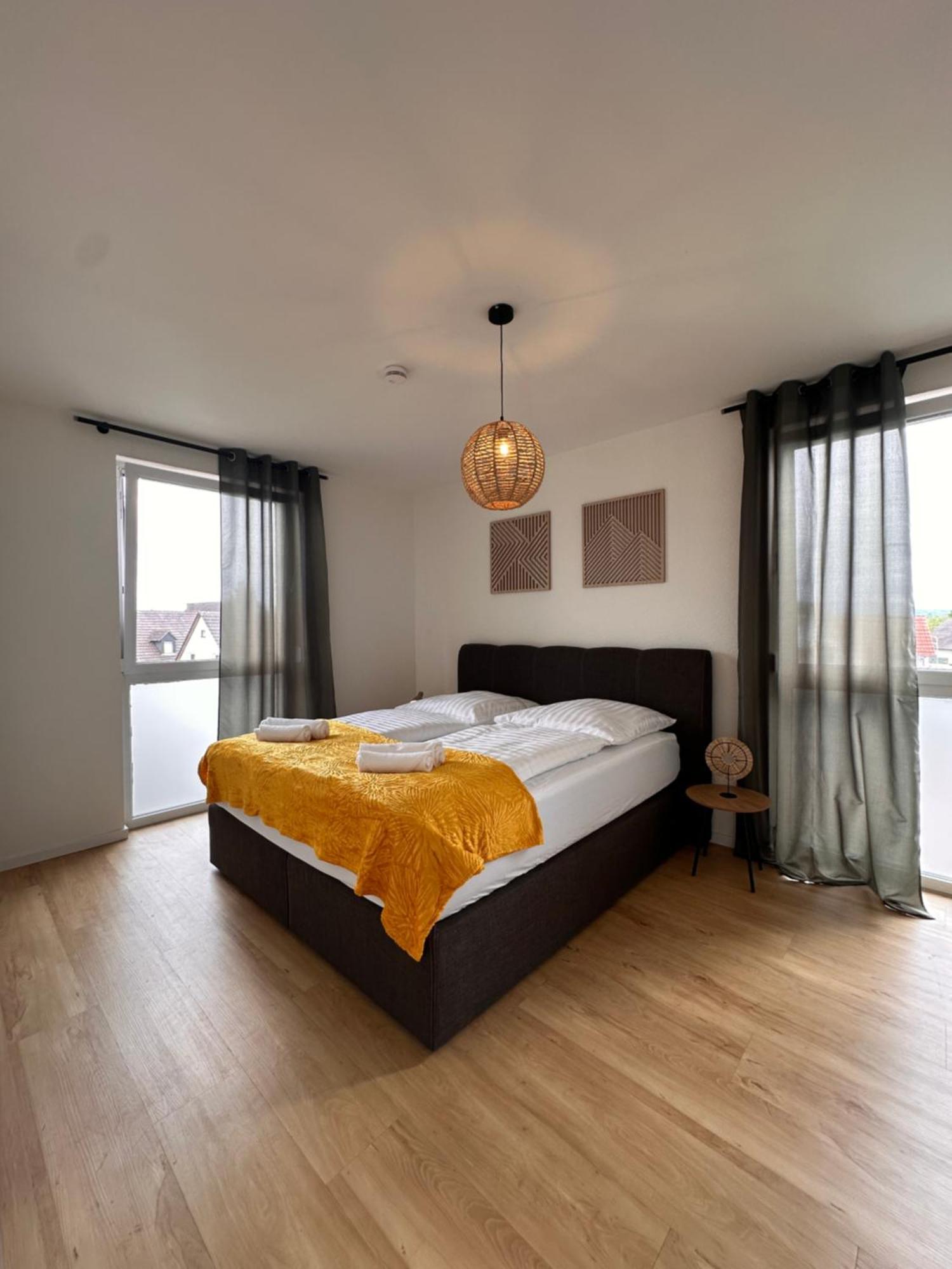 Amao-Sepia I 86Qm I King-Size Beds I Netflix I Privat Balcony I Free Parking I Near Europapark Apartman Rheinhausen Kültér fotó